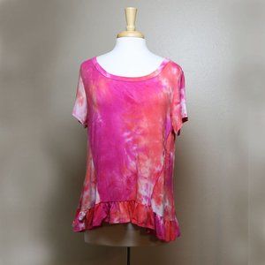 Ava James Tie Dye Swing Top Tunic